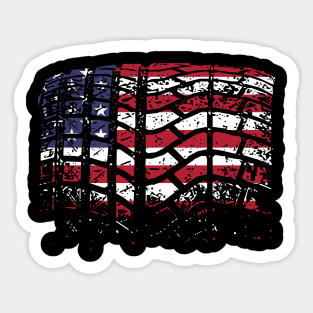 USA Motorsport Sticker